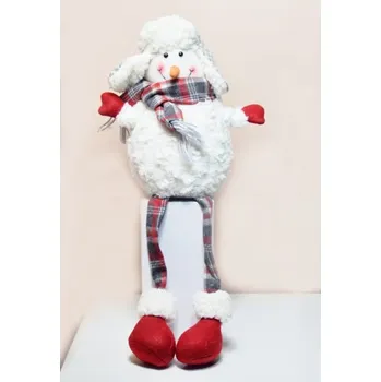 Vánoční dekorace SNĚHULÁK LÁTKOVÝ