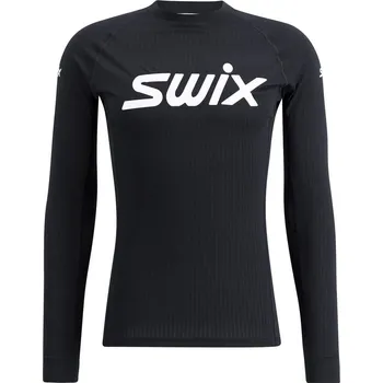 Pánské termo spodní prádlo Swix tričko RaceX Classic Long Sleeve M black - XL