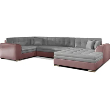 Pohovka Nábytek PEGAS s.r.o. Rohová sedací souprava DAMARIO, Monolith 84/Monolith 63, Pravá