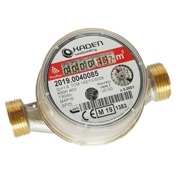 vodoměr KADEN vodoměr PICOFLUX na teplou vodu (KADEN PICOFLUX s mechanickým počítadlem)