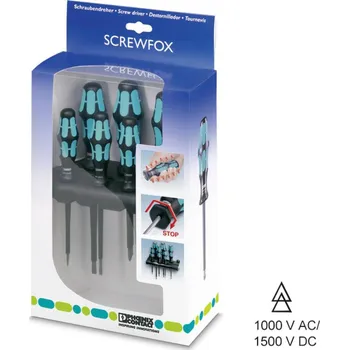 Šroubovák Phoenix Contact SF-SL/PZ SET VDE sada šroubováků, plochý, křížový PZ, 6dílná, 1212540