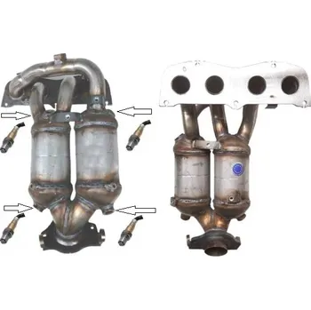 Katalyzátor Katalyzátor výfuku (PR JMJ 1091303-2)