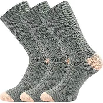 Dámské ponožky VOXX Ponožky dámské silné MARMOLADA světle šedé 39-42 119108