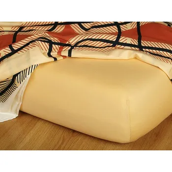 Prostěradlo Dadka Dadka prostěradlo jersey barva OKROVÁ 140 x 200 cm