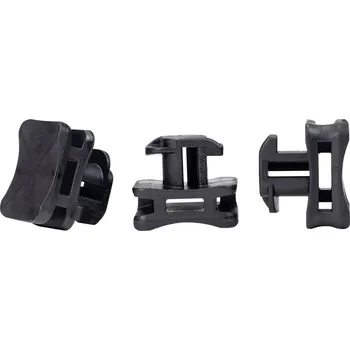 Nábytkové kování HellermannTyton ACFM2W10PT6 úchytka pro stahovací pásek profilová lišta 151-03055 tepelně stabilizovaná, odolné proti úd