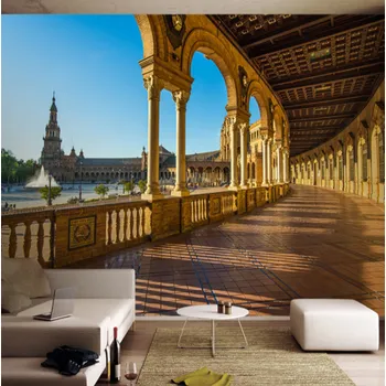 Fototapeta Solution Media 3D tapeta - Španělský styl MU1482 6 - Samolepící tapeta - 380-450g/m2