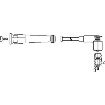 Zapalovací kabel zapalovací kabel, , 12121706002, BREMI, 120/50