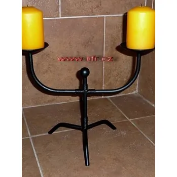 Svícen Kovový svícen Vidle 3