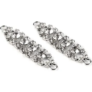 Štrasová ozdoba 12x50 mm