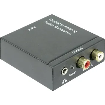 Audio kabel Dynavox DK-201 měnič DAS šedá