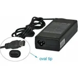 Nabíječka pro HP 19V/7.1A/135W (Compaq,Presario,ZV,ZD,NX)-oval, Sada bez napájecího kabelu