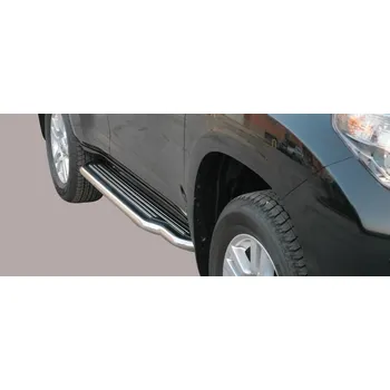 Tuning Boční nášlapy TOYOTA Land Cruiser 150 2009- Misutonida P/255 Leštěný nerez