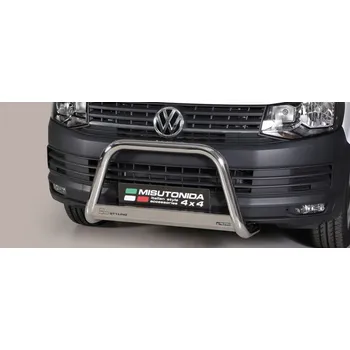 Tuning Přední ochranný rám Medium VOLKSWAGEN T6 2015-18 Misutonida EC/MED/K/396 Leštěný nerez