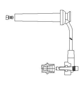 Zapalovací kabel zapalovací kabel, , BREMI, 891/79