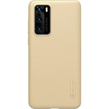 Pouzdro na mobilní telefon Nillkin Super Frosted Shield pouzdro pro Huawei P40 zlaté