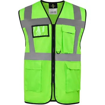 reflexní vesta Korntex Hamburg Multifunkční reflexní vesta KX810 Neon Green XXL