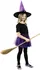 Karnevalový kostým Rappa Dětský kostým čarodějnice tutu sukně + klobouk fialový 3-7 let