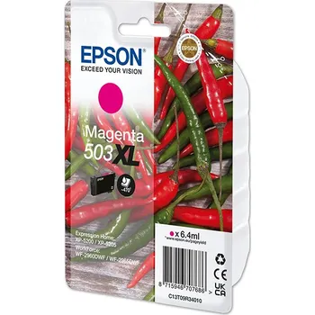 Inkoustová cartridge Epson C13T09R34010, XP-5200, XP-5205, magenta, 503XL, originál