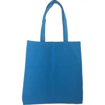 Bavlněná nákupní taška modrá - 15.0037 - 390x410mm