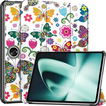 Pouzdro na tablet VSECHNONAMOBIL 60005 ART Zaklápací obal OnePlus Pad BUTTERFLIES