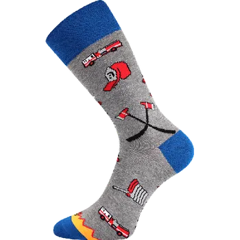 Pánské ponožky Ponožky - Hasiči - velikost 39-42 (Velikost 39-42)