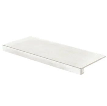 Dlažba Rako Rebel DCF84740, schodovka, bílošedá, 40 x 80 x 1 cm
