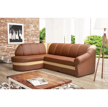 Pohovka Nábytek PEGAS s.r.o. Rohová sedací souprava BENANO, Soft 015/Soft 018, Levá