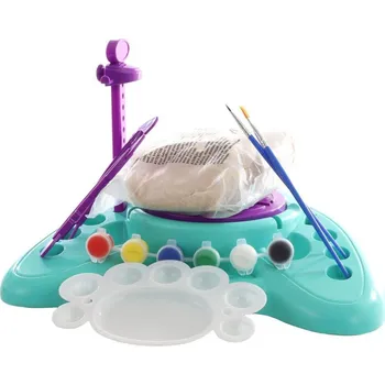 kreativní sada Hrnčířský kruh Pottery Workshop tyrkysový