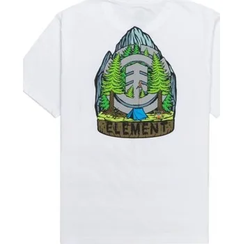 Pánské tričko Triko Element Aconca Icon Ss optic white M