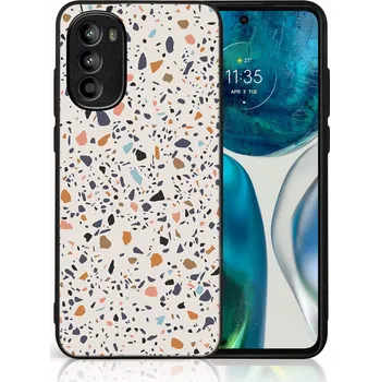 Pouzdro na tablet VSECHNONAMOBIL 63521 MY ART Ochranný obal Motorola Moto G52 BEIGE TERRAZZO (162)