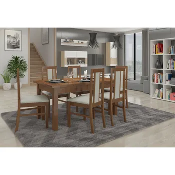 Jídelní set Nábytek PEGAS s.r.o. Sada stolu s židlemi RODOS 59 Lefkas