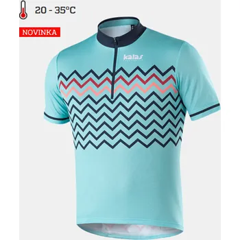 cyklistický dres Kalas CYKLISTICKÝ DRES BIKER X6 | TYRKYS Velikost: XL
