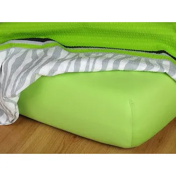 Povlečení Dadka Dadka prostěradlo jersey barva kiwi 140/200