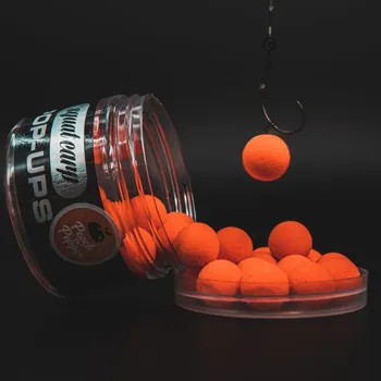 Boilies Squat Carp plovoucí boilies POP-UPS PEACH & PEPPER Velikost: 16mm