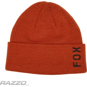 Čepice Dámský kulich FOX Womens Wordmark Beanie Burnt Orange Dámská