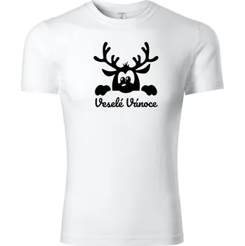 Chlapecké tričko Fenomeno Dětské tričko Sob(veselé vánoce) - bílé Velikost: 110 cm/4 roky