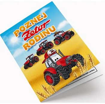 omalovánky Omalovánka Poznej Zetor rodinu CZ