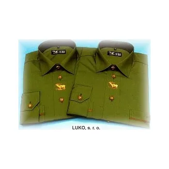 Pánská košile Pánská košile ze 100% bavlny s výšivkou model 092227 LUKO: 47