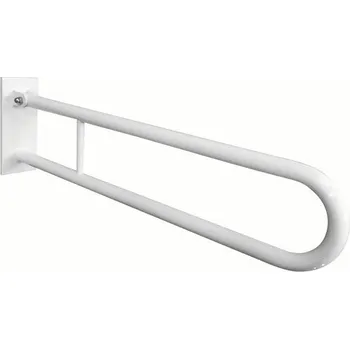 Madlo do koupelny Sklopný úchyt ve tvaru U 900 mm HELP bílé