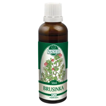 Zdraví Naděje Brusinka tinktura z pupenů rostlin 50 ml - kosti, klouby, předmenstruační syndrom, menopauza, antioxidant (50 ml P53)