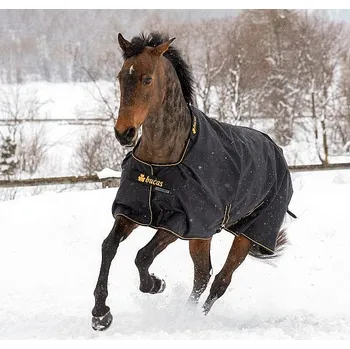 Vybavení pro koně Nepromokavá deka BUCAS Irish Turnout Light 50 g Big-neck 145 cm