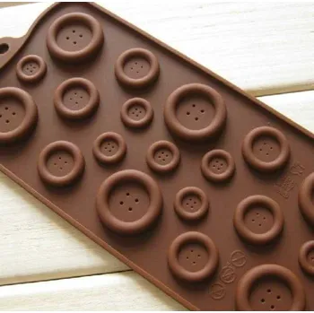 Forma na pečení Silicolove forma na čokoládové knoflíky