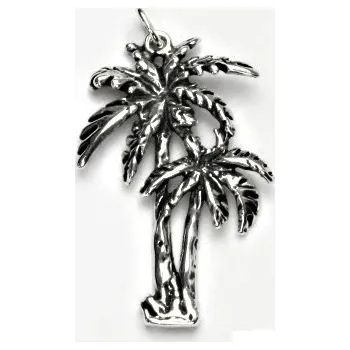 Přívěsek Stříbrný přívěsek palma - P342 (Stříbrná palmy)