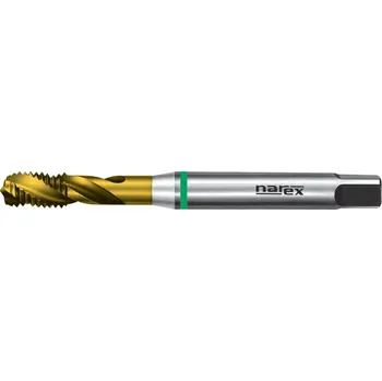 Závitořezný nástroj Narex zd 041535124060000 | Strojový závitník 2210, povlakovaný DIN 371 C, typ UNI, M6, HSSE V3, 6H, TIN