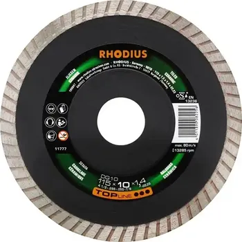 Řezný kotouč Rhodius 303606 | Diamantový řezný kotouč DG10 115x7,5x1,4x22,23