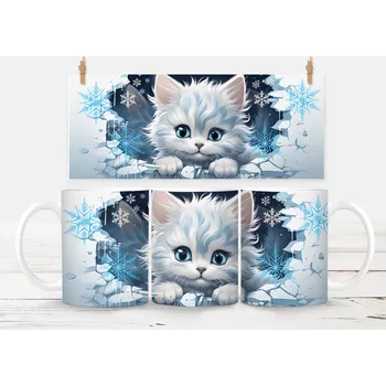 Keramický hrneček - kočička 21