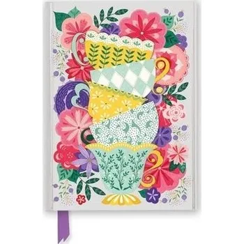 Cizojazyčná kniha Jenny Zemanek: Teacups (Foiled Journal)