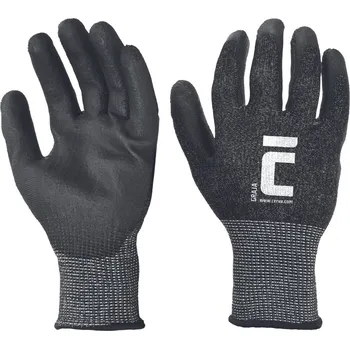 Pracovní rukavice Cerva GRAJA BLACK Pracovní protiřezné rukavice 06 0113012460060