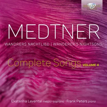 Zahraniční hudba Medtner: Complete Songs vol.4 (CD) (Ekaterina Levental, Frank Peters)