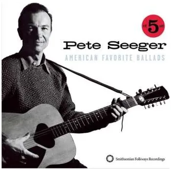 Zahraniční hudba 5CD Pete Seeger: American Favorite Ballads 2012 Box Set In Buchform